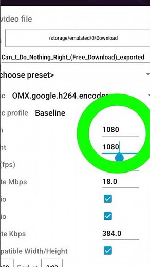 How to Export video in Portrait mode in the AVEE Music Player ⚡