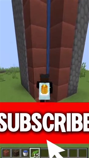 Fastest Water Elevator in Minecraft! 🔼💦 #music #minecraft #gaming