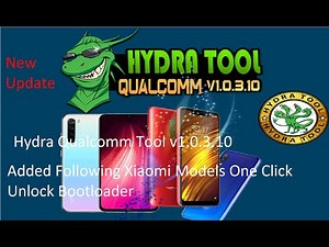 Hydra Qualcomm Tool v1.0.3.10 - Xiaomi QC Unlock BL One Click, Minor Update