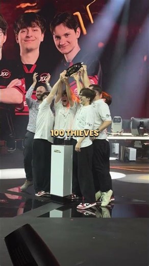 First EVER international title for ‪@100Thieves‬ – can be no better than EWC26 ✨
