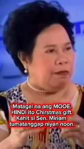 ALAM KAYA ITO NI LEANDRO LEVISTE? Ang MOOE ay hindi personal na pera ng senador o kongresista kundi isang legal at matagal nang umiiral na budget item para sa operasyon ng kanilang opisina. Dito kinukuha ang sahod at benepisyo ng staff, bayad sa upa ng opisina, utilities, kagamitan, at iba pang kinakailangang gastusin para makapaglingkod nang maayos sa publiko. Saklaw din nito ang 13th month pay, midyear at year end bonuses, at performance based incentives ng mga empleyado, mga benepisyong malin