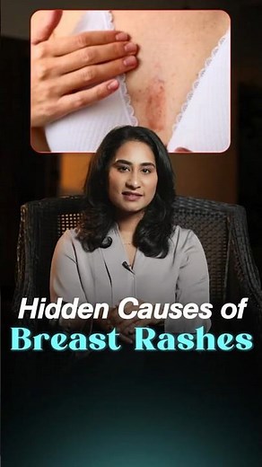 Hidden Causes of Breast Rashes #breastcare #skincare