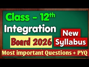 Integration Maths class 12th | Integration Full Concepts & Tricks| Integration PYQ by Ajay Sir