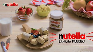 331K views · 2.3K reactions | Give a Nutella twist to your traditional Parathas because breakfast is the time to spread yumminess. Nutella – The Tasty way to start your day. | India Food Network | Facebook