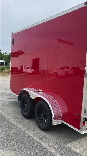 Take a look at our 7x12 cargo trailer!