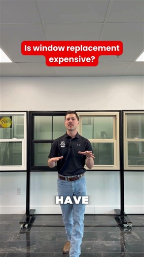 Is window replacement expensive?