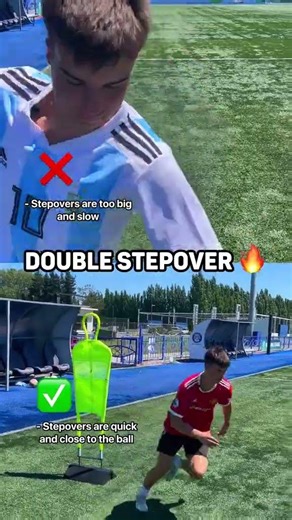 How To Do The Double Stepover 🔥