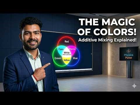 Primary colours, Additive mixing of colours, Interesting Experiment, Colours, प्राथमिक रंग