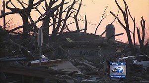 Fairdale IL tornado kills 2; Recovery search ends, cleanup begins