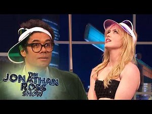 Kathryn Newton Hits Golf Balls into Richard Ayoade’s Mouth | The Jonathan Ross Show