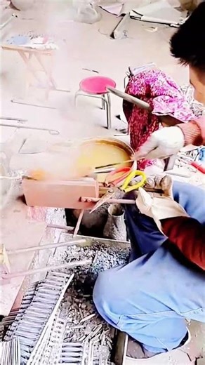 This Man is a METAL WIZARD! ✨ Watch the FORGE in Action! #shorts