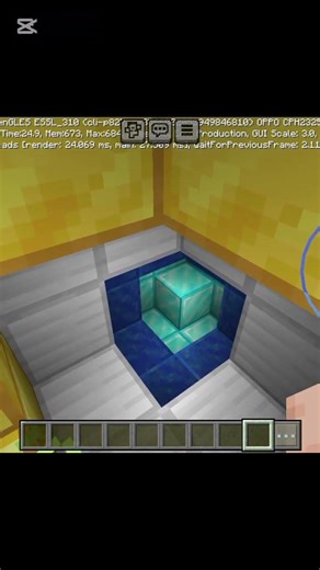 Minecraft endless stairs case loop #loop #shorts #minecraft