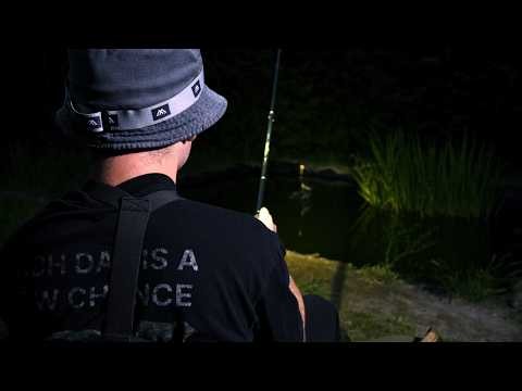 NIGHT FISHING at MY POND!