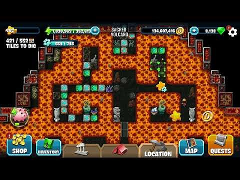 Sacred Volcano | Chapter 4 - Pets #7 | Diggy's Adventure