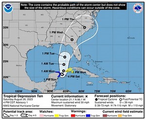 Tropical System Expected To Become Hurricane Heads Toward East Coast: Here's Projected Path