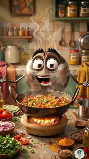 Jali Hui Kadhai Ka Ghamand Choor | Kitchen Revenge | Mai Sabji panir hu re #kitchendiaries #kkitchen