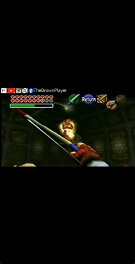 THE LEGEND OF ZELDA: OCARINA OF TIME - Final Boss #shorts