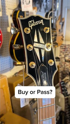 Buy or Pass? Gibson Les Paul Customs with maple fretboards! #gibson #lespaul #lespaulcustom #guitar