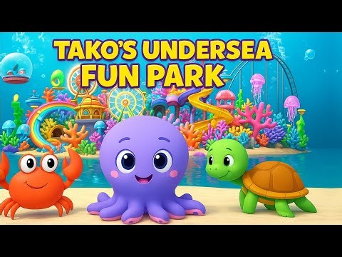 ⭐ Tako and the Undersea Fun Park 🎠 | Calm Underwater Adventure for Kids