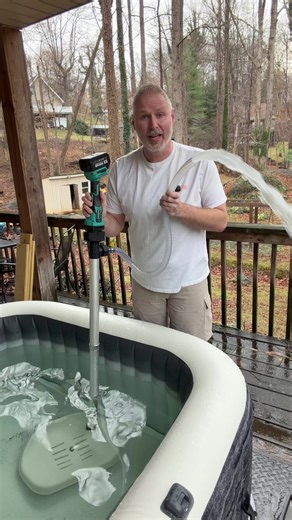 Cordless Water Transfer Pump for Easy Draining