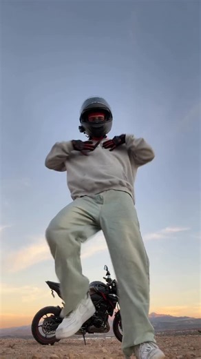 Jay on Instagram: "Love a Utah sunset 🙌🏻 #dance #biker #motorcycle #dancer"