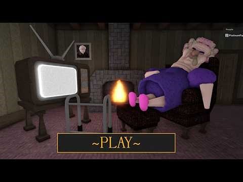 GRUMPY GRAN! (SCARY OBBY) roblox! Gameplay Walkthrough No Death 4K