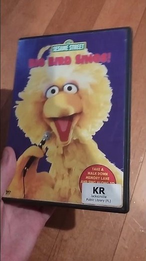 sesame Street Big Bird sings 2005 dvd review