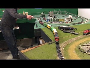 NEW HUGE Layout...Will 3 Engines Go On It?