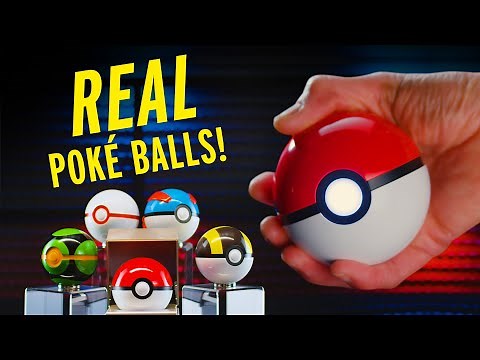 REAL Poké Balls! | Pokémon Poké Ball Replica Collection