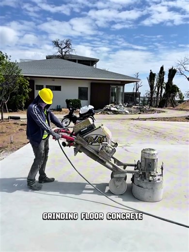 Grinding Concrete #fyp #usa #construction #viral