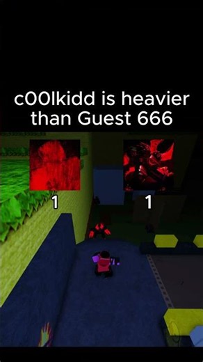 c00lkidd weighs more than Guest 666 in Forsaken