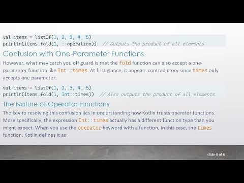 Understanding the fold Function in Kotlin: Clarifying Parameters and Function Types