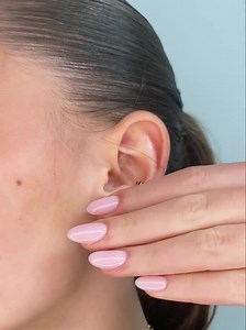 Tiny CZ Open Huggie Hoop Earrings - Ear Hugger, Available in Black and White - Etsy