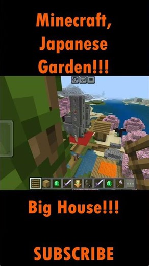 Minecraft Japanese Garden #shorts #minecraft