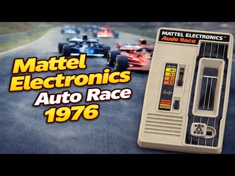 Auto Race (1976) Mattel Electronics