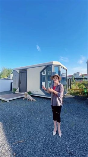 2500一平太空舱尺寸大小可自由定制！ #网红太空舱民宿 #移动式太空舱民宿
