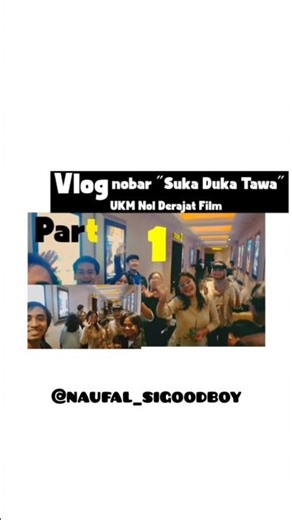 Nonton GRATIS di Bioskop Bareng UKM Film 😆🎬 | Naufal Sigoodboy Vlog #vlog #shorts #content