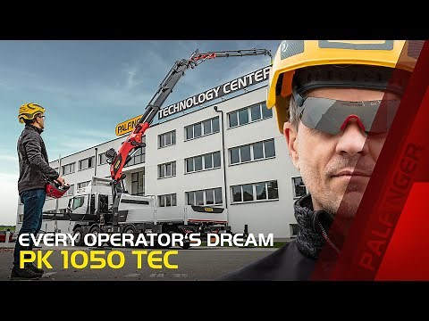 PALFINGER Loader Cranes: PK 1050 TEC – Every Operator's Dream