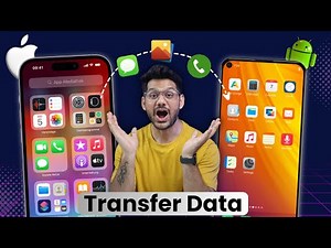 How to transfer file or data from android to iPhone or iphone to android