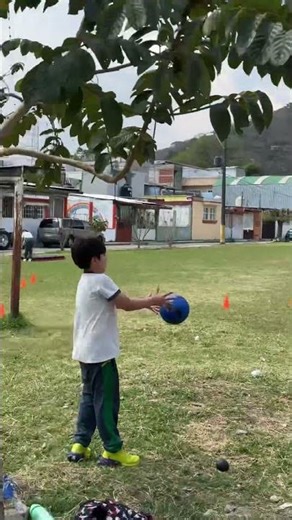 Shot put training with my brother #training #shotput #friends #brother