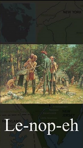 Lenape Native American Indians