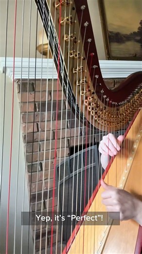 Know this Ed Sheeran classic? #harpcover #harp #edsheeransong