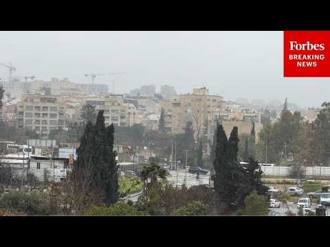 Air Raid Sirens Sound Across Jerusalem As Airstrikes Soar Over City Amid Ongoing Middle East Attacks