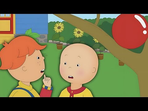 The Ball That Got Stuck in a Tree | Caillou's New Adventures