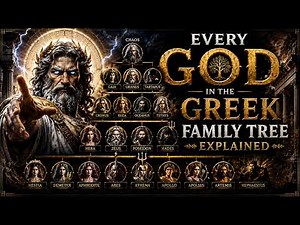 Every God in the Greek Family Tree — Explained