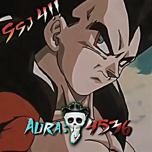 Vegeta Became SSJ 4 💀 #goku #dragonballz #animeshorts