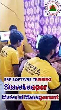 Storekeeper Material management Course with ERP Training | Gulf Job Opportunity | 100% Placement |