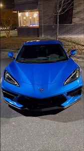 My 2024 C8 Corvette Stingray in Riptide Blue Metallic #cartok #corvette #c8 #chevrolet