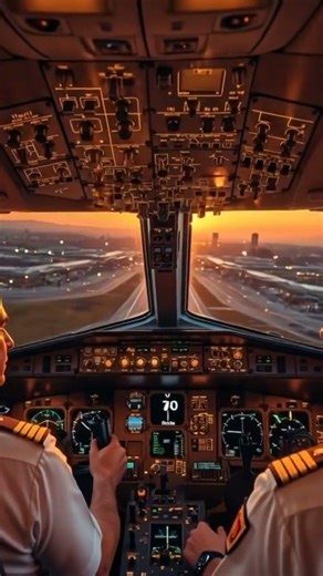 Pilot’s Eye View: Powerful Takeoff from the Cockpit”