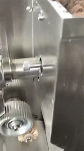 grinding coffee powder using sophisticated machines into a specified shape#viral